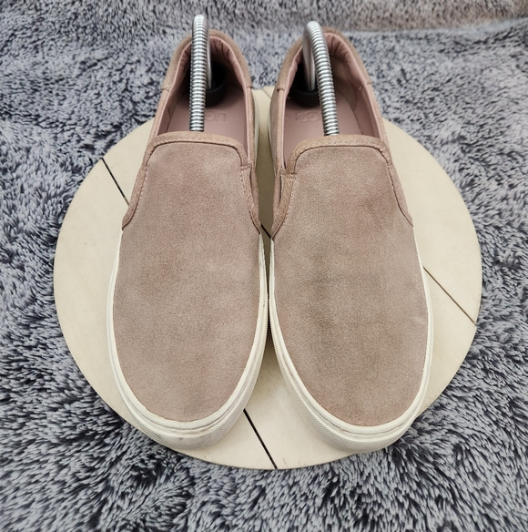 UGG Jass Pink Suede Sneaker Loafers Women's Size 8.5 - Picture 3 of 9